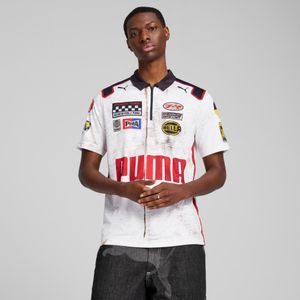 A$AP ROCKY x PUMA Team poloshirt met rits, Wit