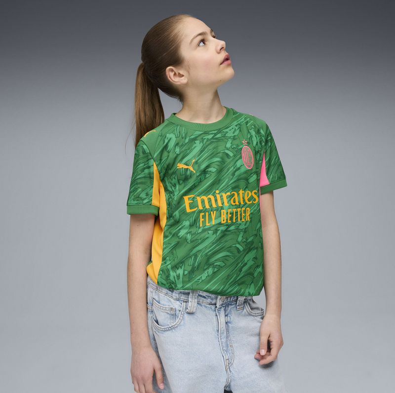 PUMA - AC Milan 25/26 - Keepershirt - Groen/Oranje