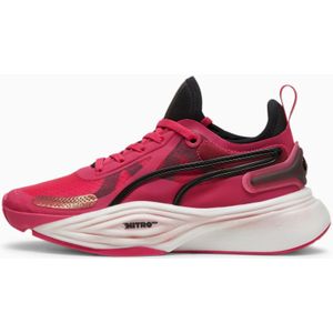 PUMA PWR NITRO SQD trainingsschoenen voor Dames, Roze/Zwart