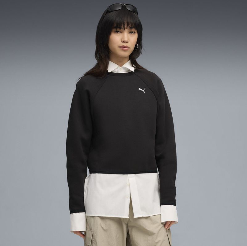 Puma - Evostripe - Sweatshirt - Kort - Comfort