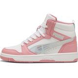 PUMA - Rebound V6 Mid Space Belle - Sneakers - Roze/Wit