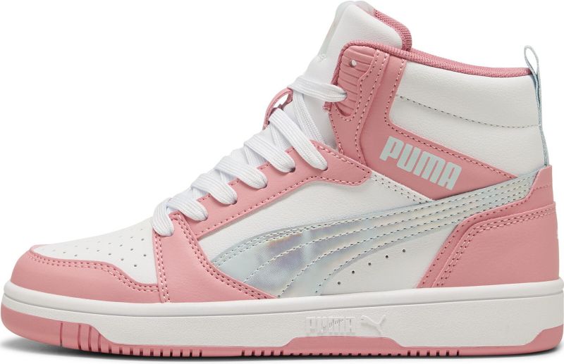 PUMA - Rebound V6 Mid Space Belle - Sneakers - Roze/Wit