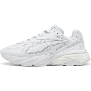 PUMA Fade sneakers uniseks, Wit/Zilver, Maat 44