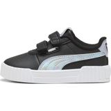 PUMA - Carina 3.0 - Sneakers - Zwart/Blauw - Synthetisch Materiaal