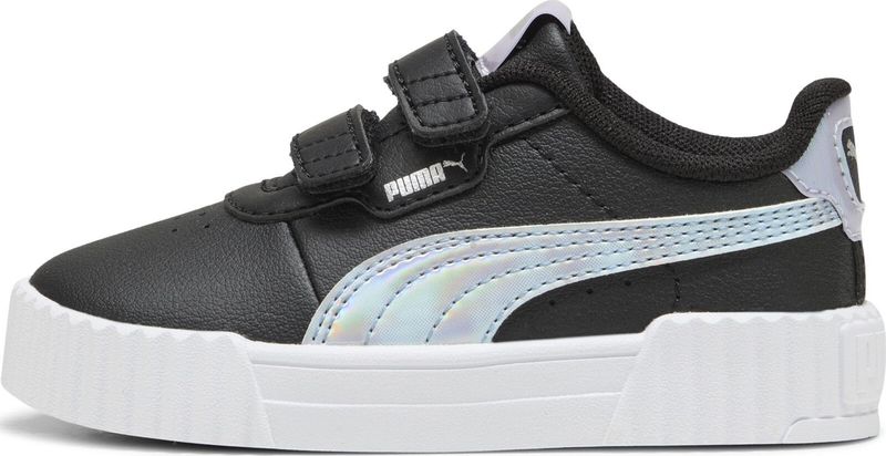 PUMA - Carina 3.0 - Sneakers - Zwart/Blauw - Synthetisch Materiaal