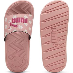 PUMA Cool Cat 2.0 Daisies Slides Youth voor Dames, Roze/Wit, Maat 38