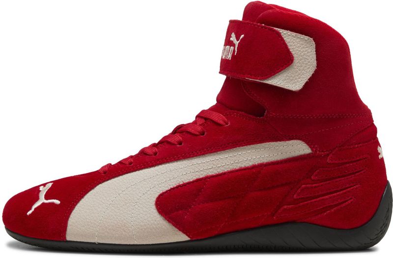 PUMA - Speedcat Mid - Sneakers - Rood/Wit - Uniseks
