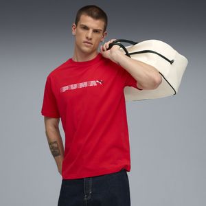 PUMA - Graphic - T-shirt - Rood - Relaxed