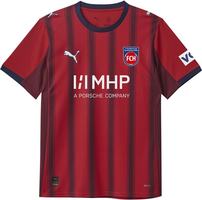 PUMA - FC Heidenheim 25/26 - Thuisshirt - Rood