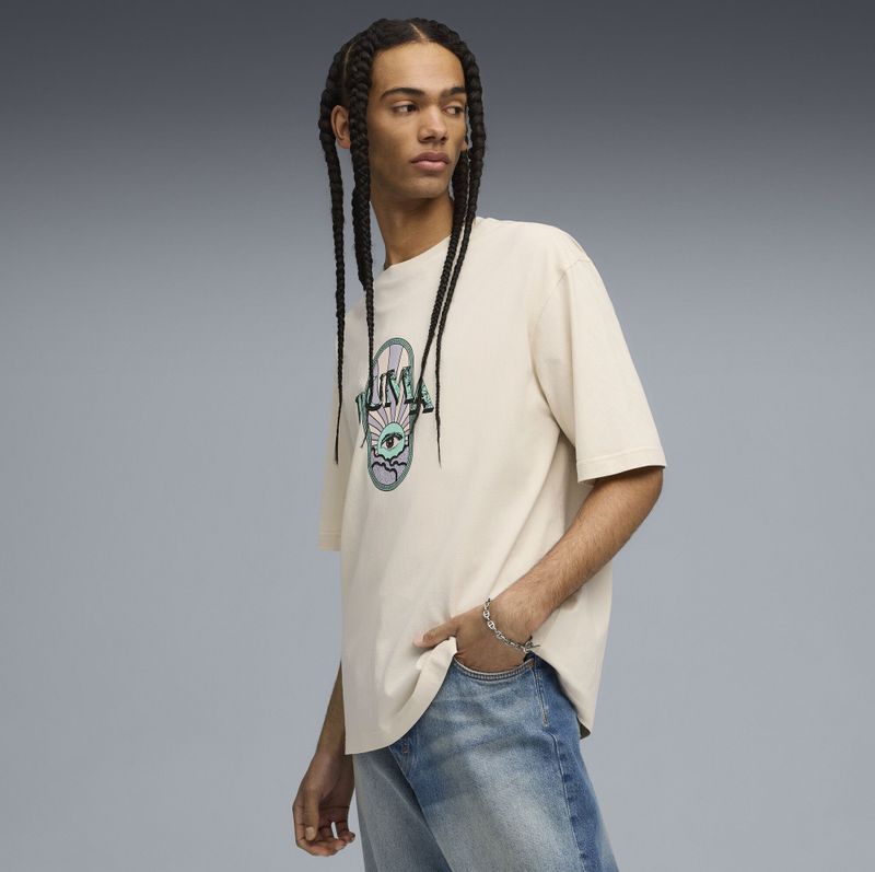 Puma - Select Graphic - T-shirt - Boxy - Korte Mouwen