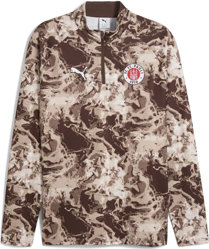 PUMA - Girona FC - Pre-Match Shirt - Wit/Bruin - Heren