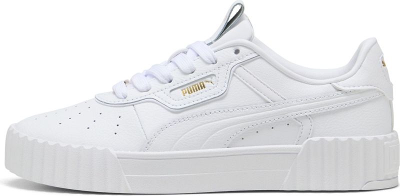 PUMA - Carina 3.0 Luxe - Tennisschoenen - Wit/Goud