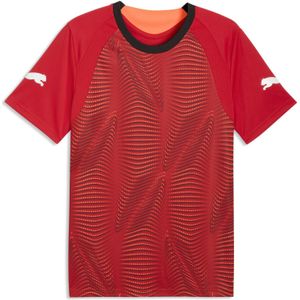 PUMA individualFINAL voetbalshirt voor Heren, Zwart/Rood, Maat S