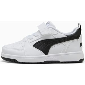 PUMA Rebound V6 Lo sneakers, Wit/Zwart