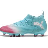 PUMA - FUTURE 8 MATCH RE-CHARGE FG/AG - Voetbalschoenen - Blauw/Roze/Wit