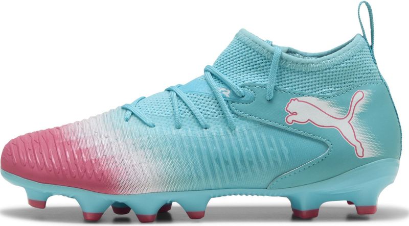 PUMA - FUTURE 8 MATCH RE-CHARGE FG/AG - Voetbalschoenen - Blauw/Roze/Wit