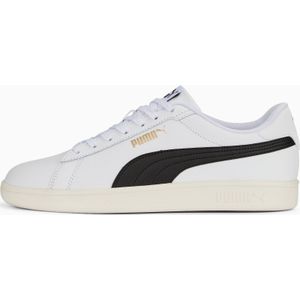 PUMA Smash 3.0 L Sneakers, Goud/Zwart/Wit