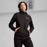 PUMA EVOSTRIPE hoodie met rits, Zwart