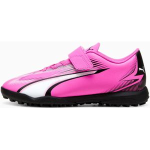 PUMA ULTRA PLAY TT voetbalschoenen, Roze/Zwart/Wit