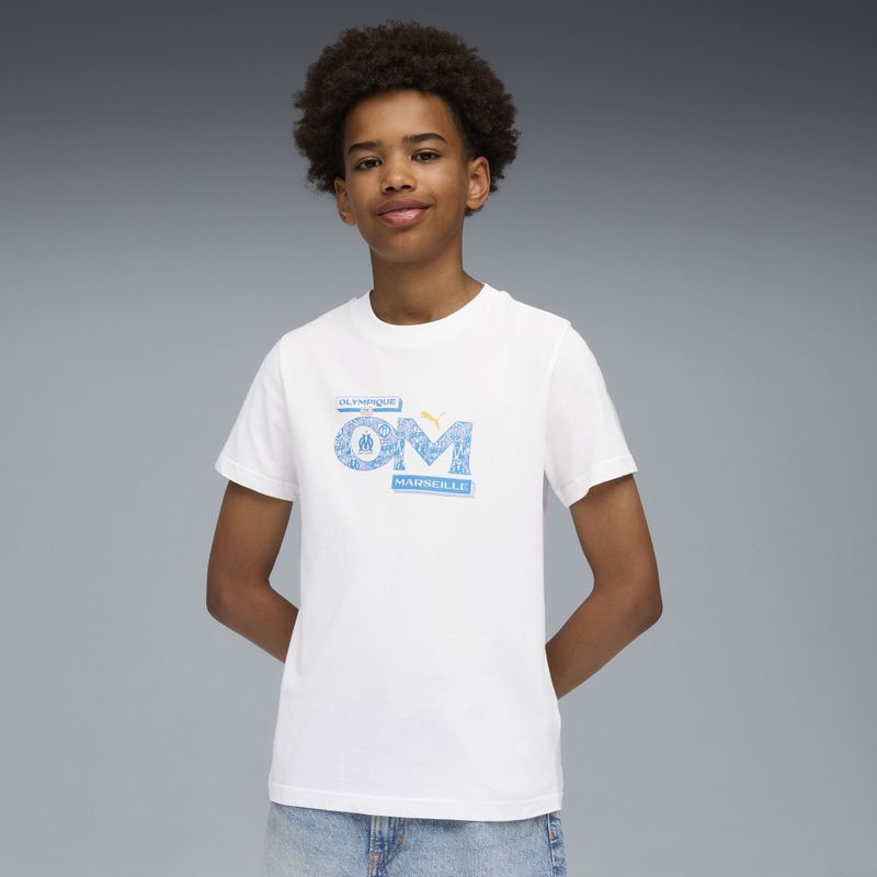 PUMA - FtblCulture - T-shirt - Blauw/Wit