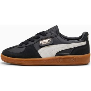 PUMA Palermo leren sneakers, Grijs/Zwart