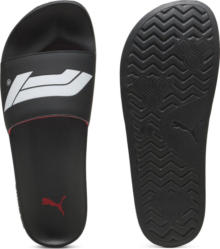 PUMA - Leadcat 2.0 - Badslippers - Zwart/Wit