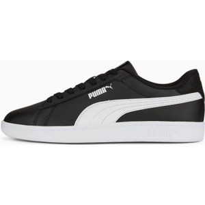 PUMA Smash 3.0 L Sneakers, Wit/Zwart