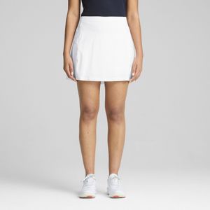 PUMA Haute golfrok voor Dames, Wit, Maat XXS