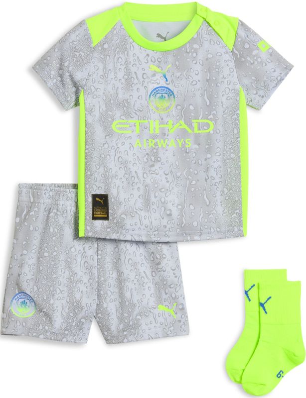 PUMA - Manchester City 25/26 - Derde Babytenue - Groen