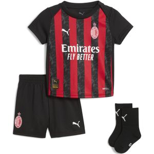 Puma - AC Milan 25/26 - Thuis Junior Set - Rood & Zwart