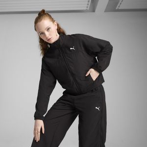 DARE TO Oversized afritsbare geweven jack voor Dames, Zwart, Maat S | PUMA