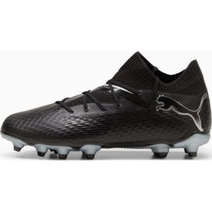 PUMA FUTURE 7 PRO FG/AG voetbalschoenen, Zilver/Zwart