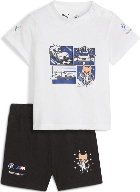 PUMA - BMW M Motorsport - Trainingspak - Multi - 70% Katoen, 30% Gerecycled Katoen