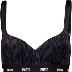 PUMA korte top voor Dames, Zwart, Maat XS