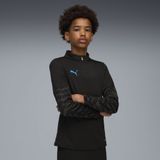 PUMA - individualCUP - Voetbaltop - Blauw/Zwart/Wit - Kwartrits