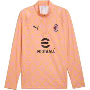PUMA - AC Milan Prematch-top - Roze/Geel - Heren