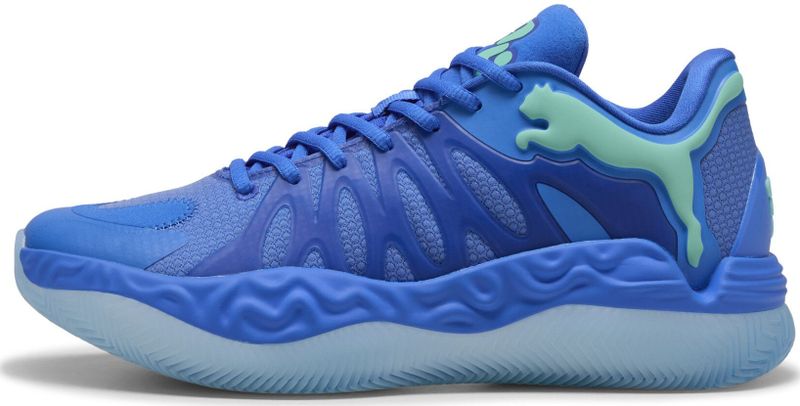 PUMA - Hali 1 - Basketbalschoenen - Blauw - Uniseks