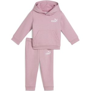 Puma - Minicats Trainingspak - Fleece - Zwart - Gerecycled Materiaal