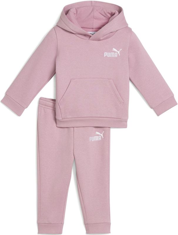 Puma - Minicats Trainingspak - Fleece - Zwart - Gerecycled Materiaal