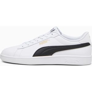 PUMA Smash 3.0 L Sneakers, Goud/Zwart/Wit