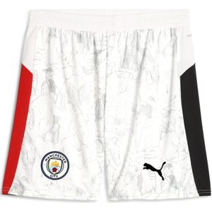 PUMA KIDSUPER x MANCHESTER CITY short voor Heren, Zwart/Wit, Maat S