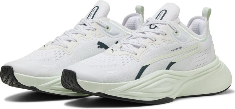 PUMA PWR NITRO™ SQD 2 trainingsschoenen voor Dames, Groen/Wit, Maat 35,5