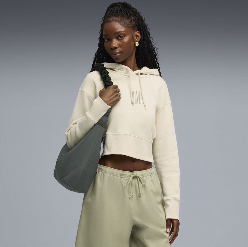 PUMA - Premium Essentials - Hoodie - Met Print - Dames