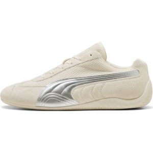 PUMA - Speedcat Premium Sneakers - Zilver - Mesh en Leren Bovenwerk