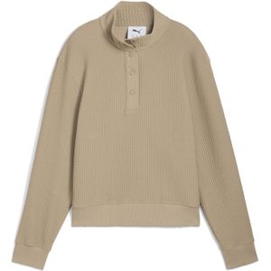 PUMA Boulder Half Snap golftrui voor Dames, Maat XXS