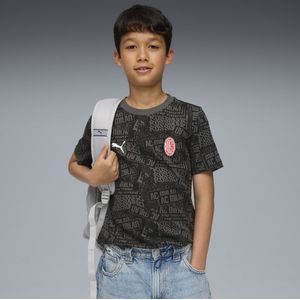 PUMA - FtblCulture - T-shirt - Zwart/Rood