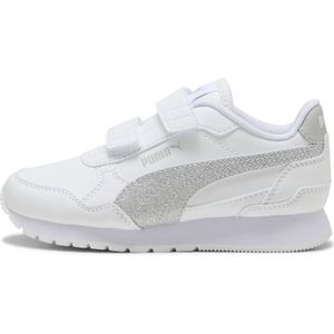 PUMA - ST Runner v4 Glitter - Sneakers - Grijs/Wit/Zilver