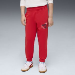 PUMA Little Runners sweatpant, Rood, Maat 4-5Y