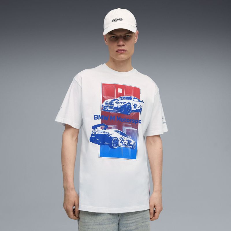 PUMA - BMW M Motorsport Block - T-shirt - Wit