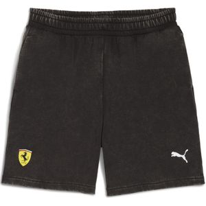 PUMA Scuderia Ferrari Sportswear sweatshort, Zwart, Maat 4-5Y